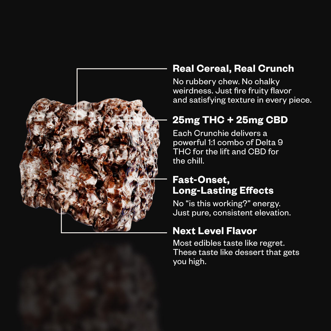 500mg THC+CBD Cereal Crunchies