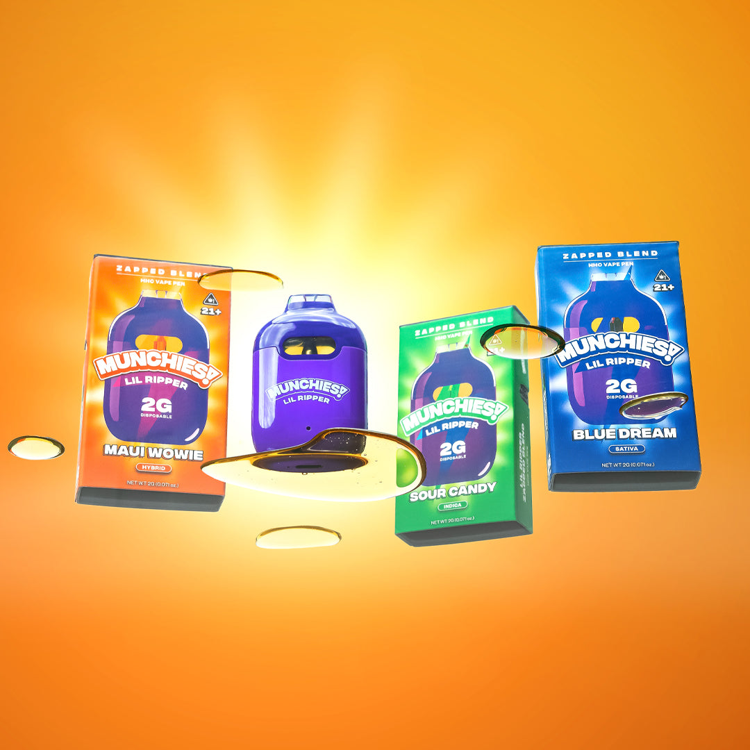 2g Lil Ripper HHC Zapped Vape Family Pack