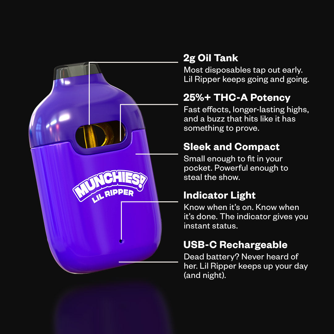 2g Lil Ripper Liquid Diamond THCA Vape