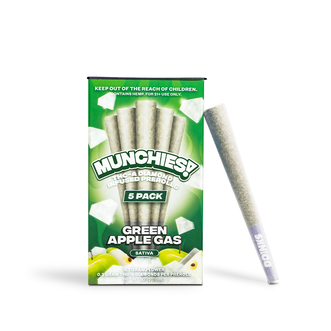 1g THCA Diamond Prerolls (5 Pack)