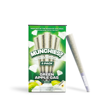 1g THCA Diamond Prerolls (5 Pack)