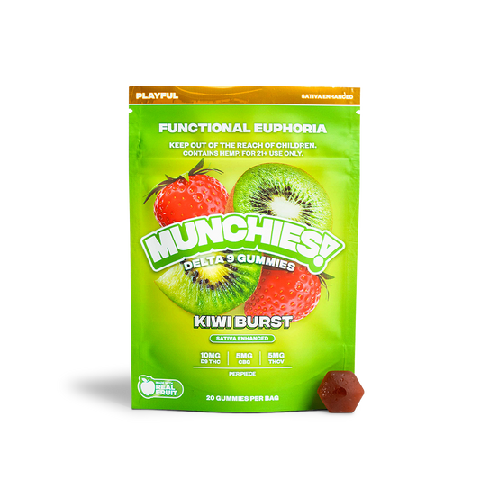 Kiwi Burst - Euphoria Delta 9 Gummies