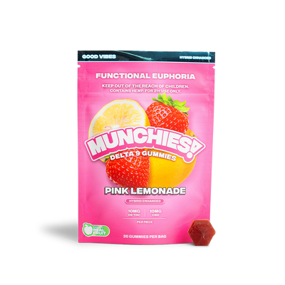 Pink Lemonade - Euphoria Delta 9 Gummies