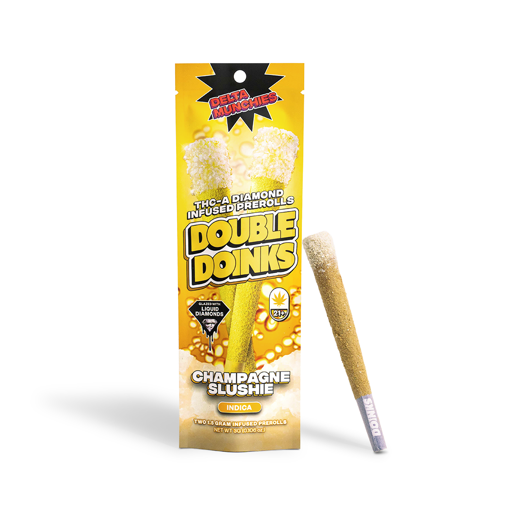 Champagne Slushie - Double Doinks THCA Prerolls (2-Pack)