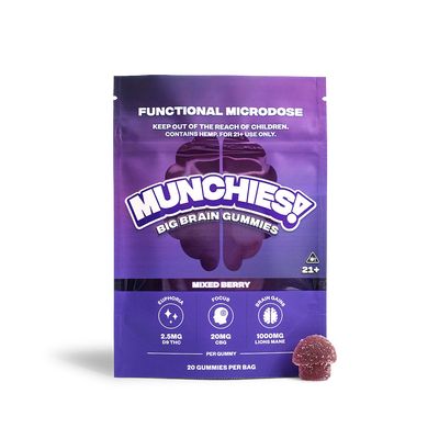 Big Brain - Microdose THC + Mushroom Gummies