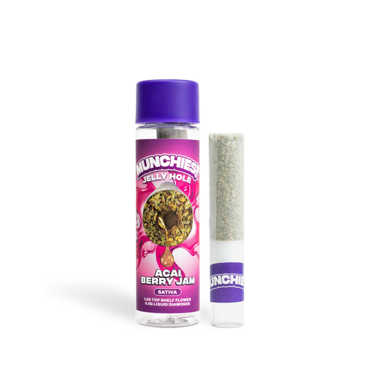 Acai Berry Jam - 2g Jelly Holes THCA Prerolls