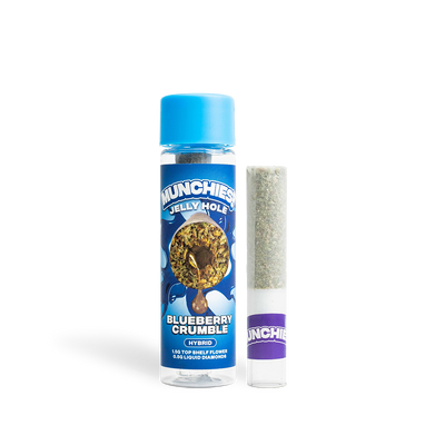 Blueberry Crumble - 2g Jelly Holes THCA Prerolls