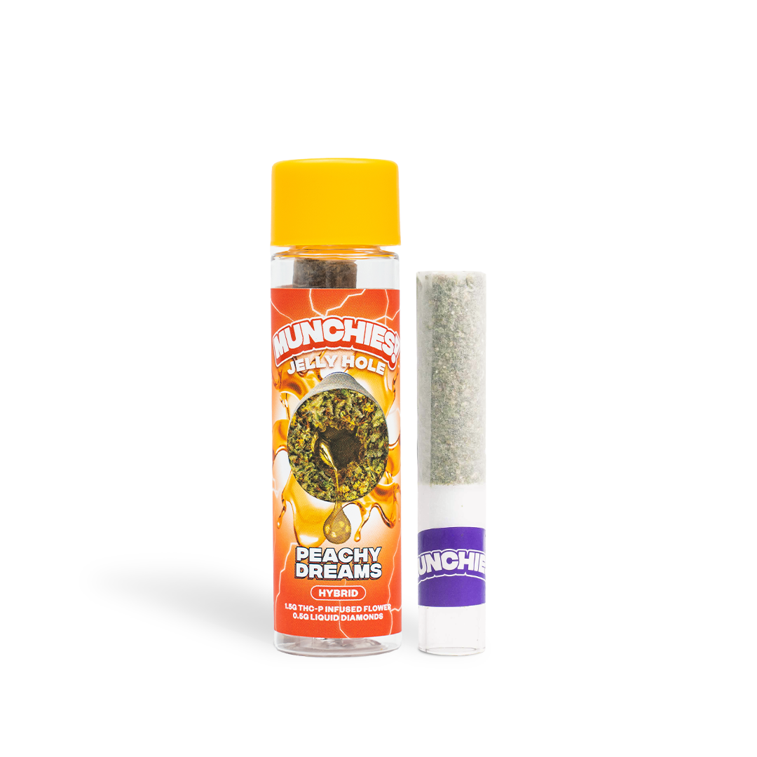 Peachy Dreams - 2g Jelly Holes THCP Prerolls