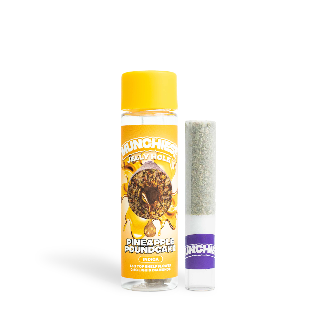 Pineapple Poundcake - 2g Jelly Holes THCA Prerolls
