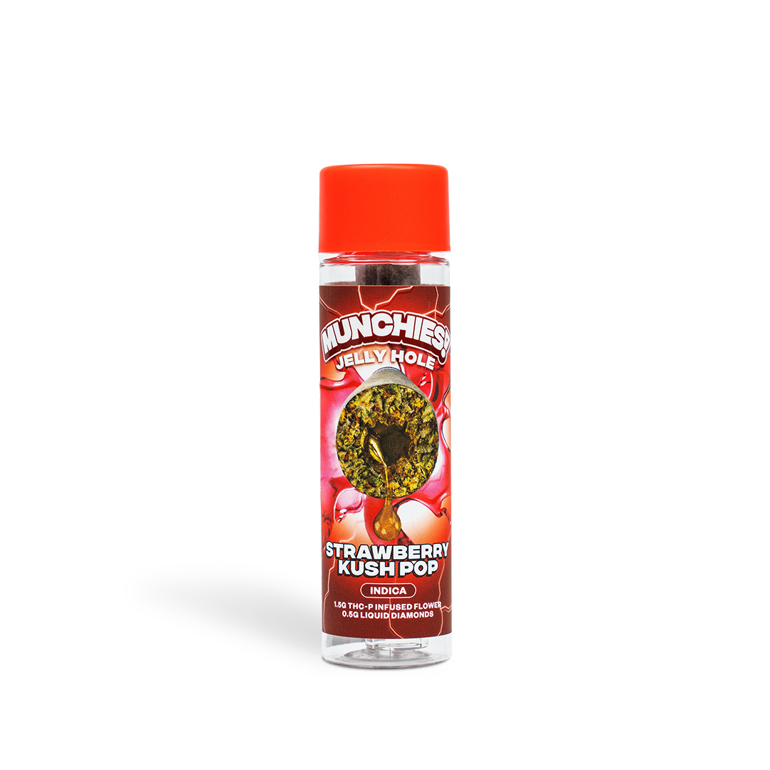 Strawberry Kush Pop - 2g Jelly Holes THCP Prerolls