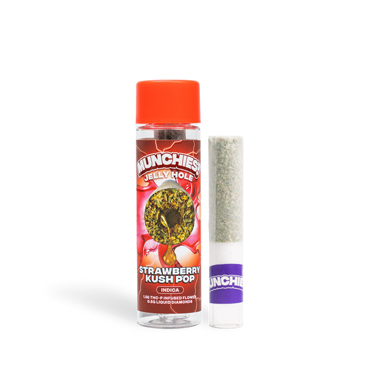 Strawberry Kush Pop - 2g Jelly Holes THCP Prerolls