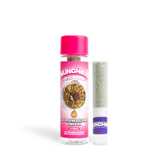 Strawberry Milk - 2g Jelly Holes THCA Prerolls