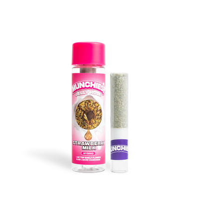 Strawberry Milk - 2g Jelly Holes THCA Prerolls