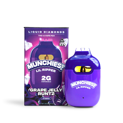 Grape Jelly Runtz - 2g Lil Ripper Liquid Diamond THCA Vape