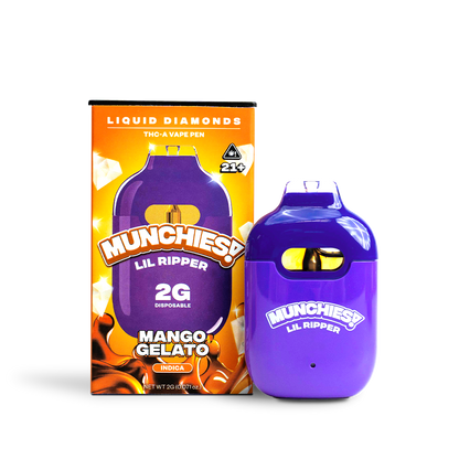 Mango Gelato - 2g Lil Ripper Liquid Diamond THCA Vape