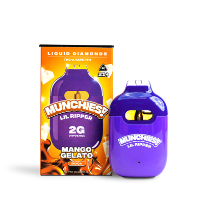 Mango Gelato - 2g Lil Ripper Liquid Diamond THCA Vape