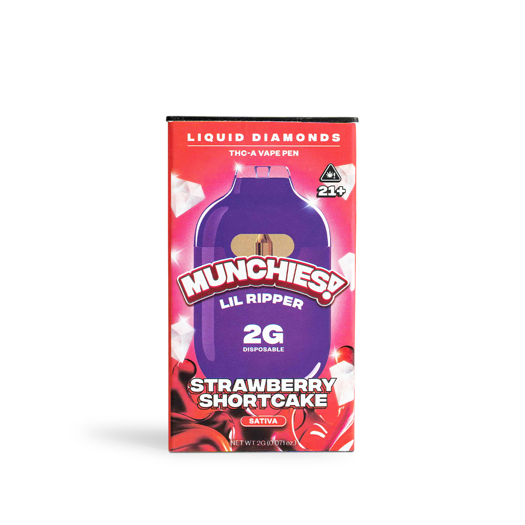 Strawberry Shortcake - 2g Lil Ripper Liquid Diamond THCA Vape