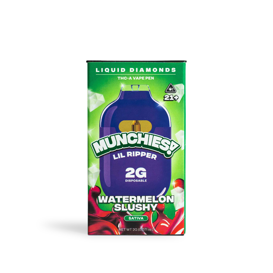 Watermelon Slushy - 2g Lil Ripper Liquid Diamond THCA Vape