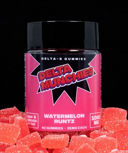 Delta Munchies Watermelon Runtz Delta 8 Gummies