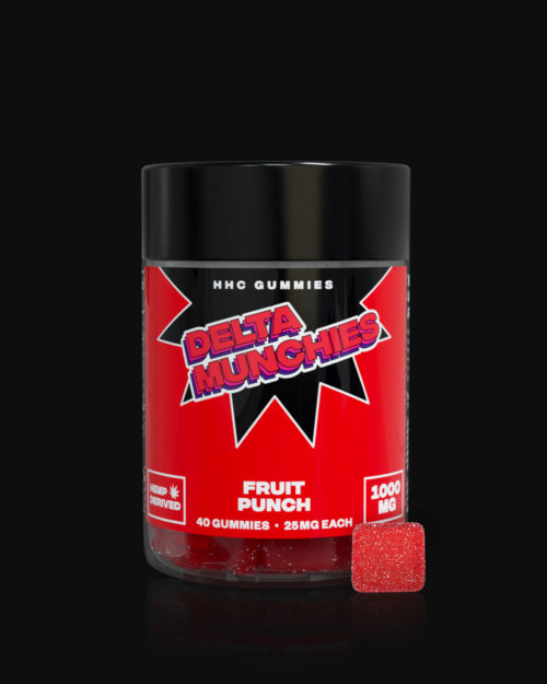 delta munchies 1000mg HHC Gummy with gummy Outside Fruit Punch