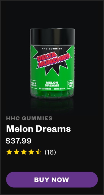 Delta Munchies Melon Dreams HHC Gummies Buy Now Button