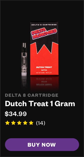 Dutch Treat 1 gram delta 8 cartridge buy now button