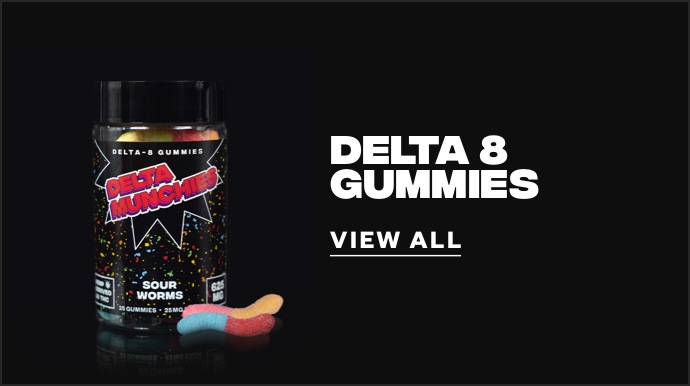 Delta Munchies Sour Worm Delta 8 Gummies