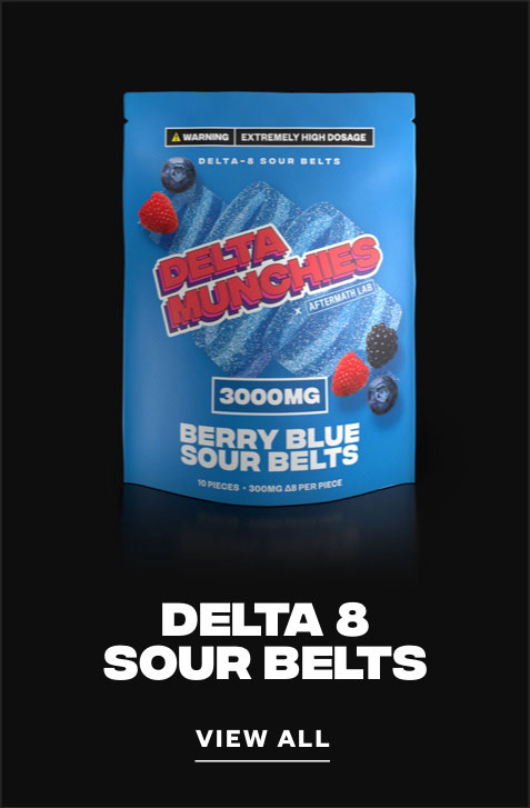 Delta Munchies Berry Blue Delta 8 Sour Belt