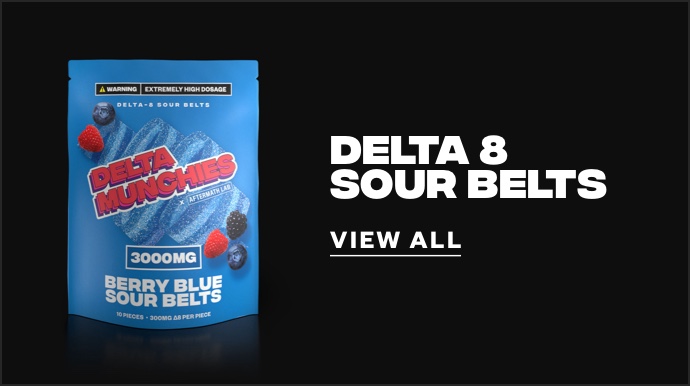 Delta Munchies Berry Blue Delta 8 Sour Belt