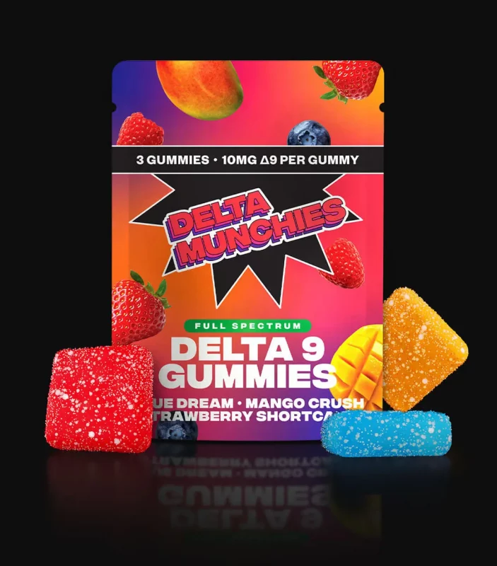 Delta Munchies Full Spectrum Delta 9 Gummy Sample Pack