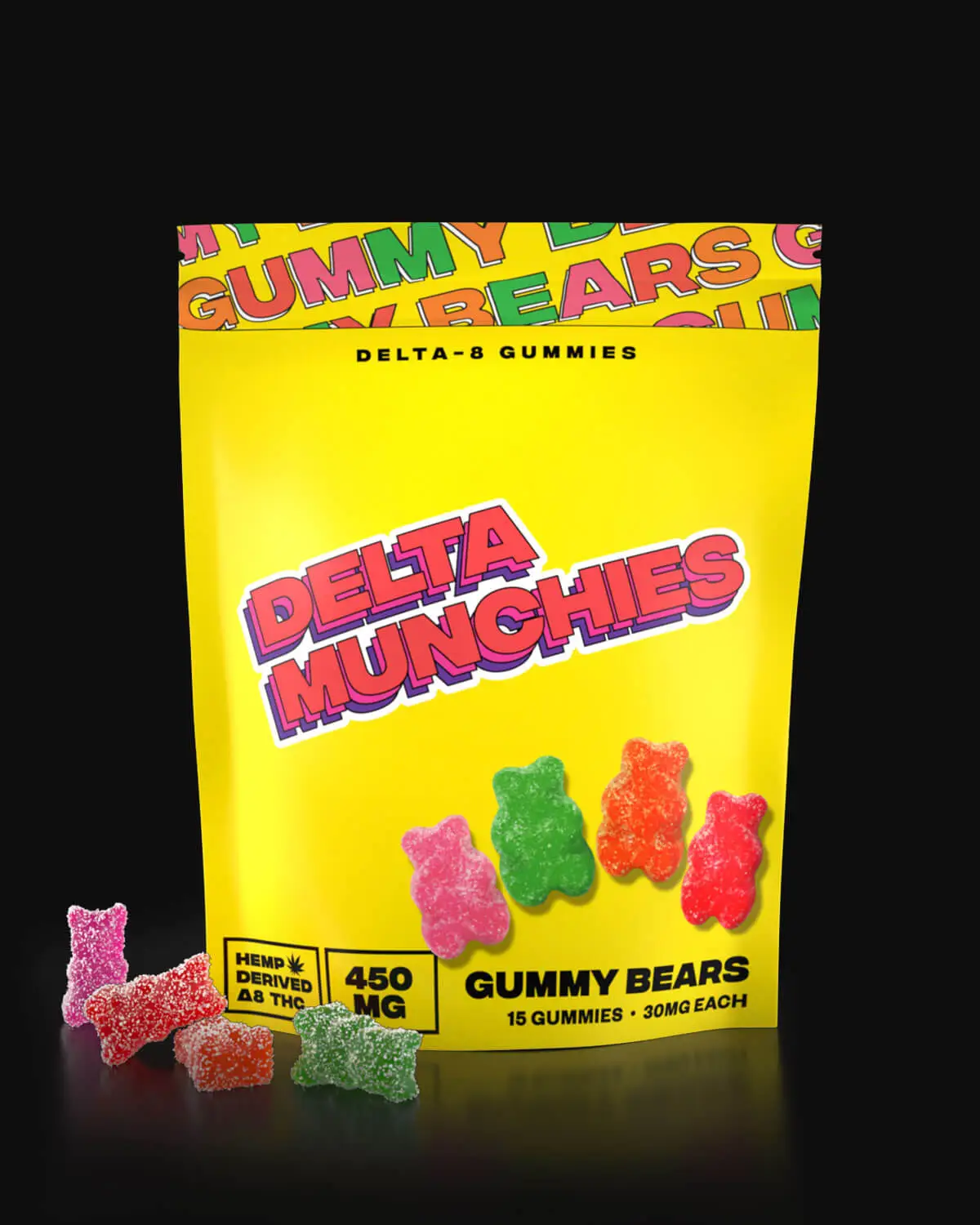 (SOLD OUT) Gummy Bears 15ct. Delta 8 Gummies