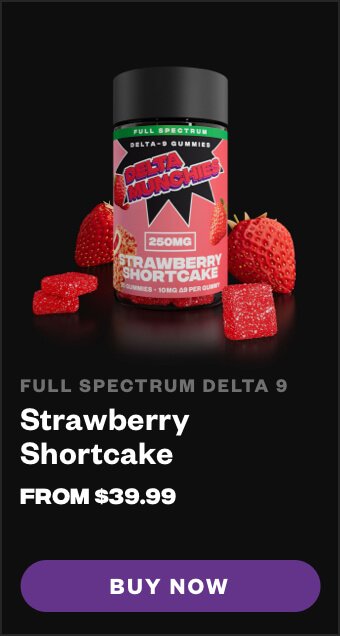 delta munchies 250mg delta 9 gummies strawberry shortcake