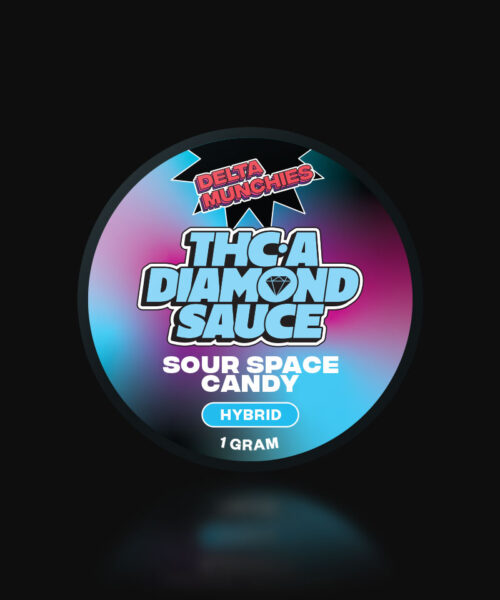 Delta Munchies 1g THCA diamond dabs THCA diamond sauce sour space candy