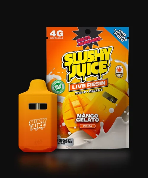 4 gram THC-P Vape Slushy Juice Mango Gelato