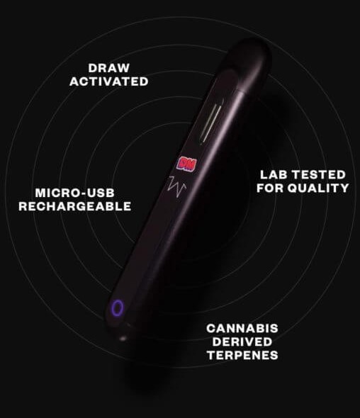 Best in class. Draw activated. Micro USb rechargeable. Lab Tested For quality. Cannabis derived terpenes